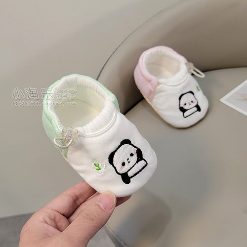 婴儿鞋袜0-1岁软底布鞋不掉