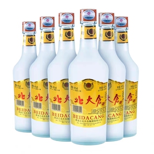 北大仓白酒 440ML6瓶北大仓原浆浓香型45度粮食酿造东北特产整箱