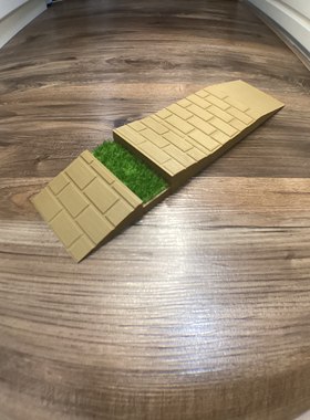 手指滑板道具配件3D打印抛台