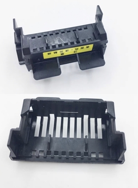 得实DS650II 2600 550 7120 580打印头黑色塑料保护罩壳色带卡扣