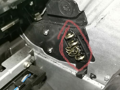 HP105A硒鼓接触点 惠普A00E9A打印机配件 laser105a墨粉盒弹簧