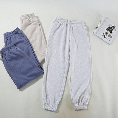 晓晓衣铺 外贸女装 松软保暖加绒 束脚运动休闲裤~~A4819