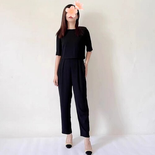 晓 外贸女J008 惊喜款包满意 经典万年常青款连体休闲裤~A2161