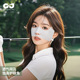新款 冰丝防晒口罩女户外防紫外线遮阳透气高尔夫面罩挂耳式 XTJ144