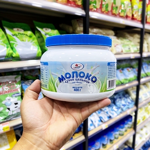 卡林卡大桶h全脂脱脂速溶学生中老人牛奶粉400g