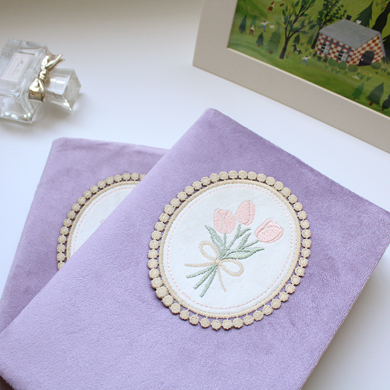 布艺a5可调节保护套手账本特价出