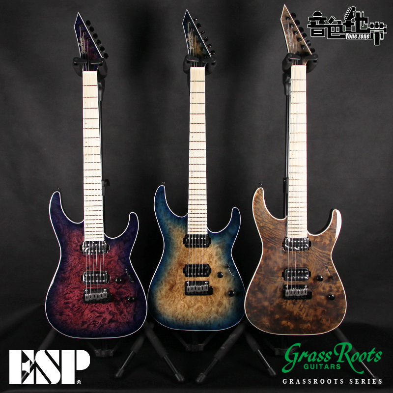 日本ESP GrassRoots G-Mirage 24品单摇速弹金属初学入门电吉他