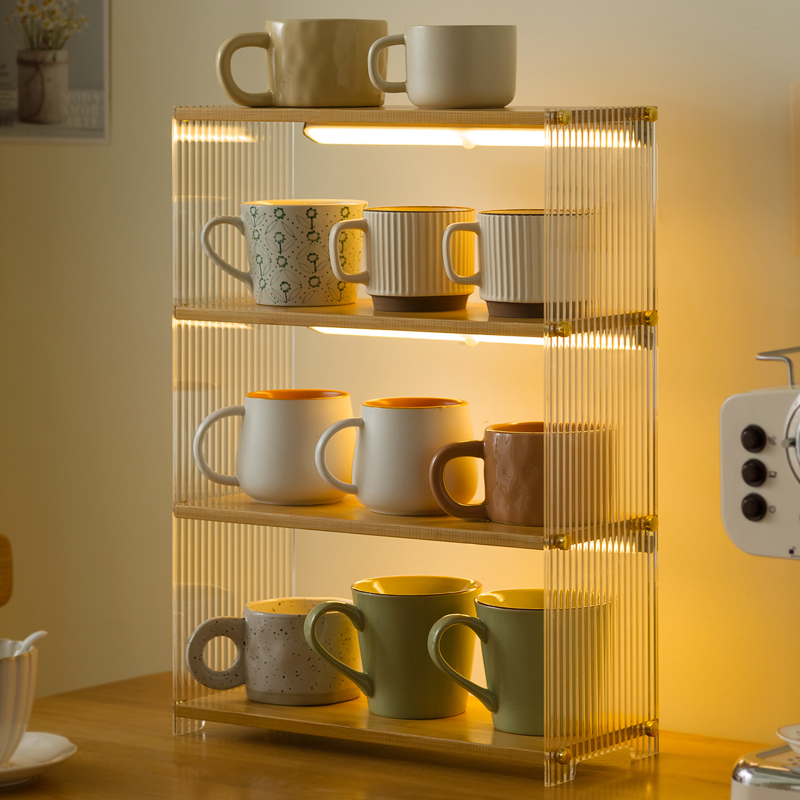 亚克力杯架家用桌面水杯架