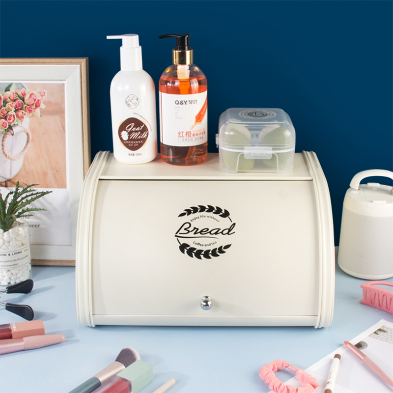 零食收纳盒 铁盒桌面收纳箱整理箱带盖门口杂物口罩钥匙收纳盒,收纳整理,食物收纳盒,淘宝优惠券,粉丝福利购,淘宝优惠卷