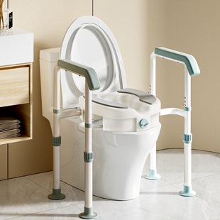 马桶增高器架子老人家用椅垫助力架残疾人老年移动坐便器加高扶手