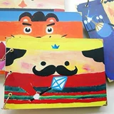 Мультяшный фотоальбом для детского сада, фотография, DIY, ручная роспись