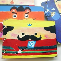 Мультяшный фотоальбом для детского сада, фотография, DIY, ручная роспись