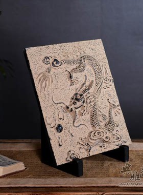 工艺中式风仿古树脂客栈会所摆件