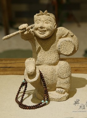 工艺中式风树脂客厅博古架装饰品