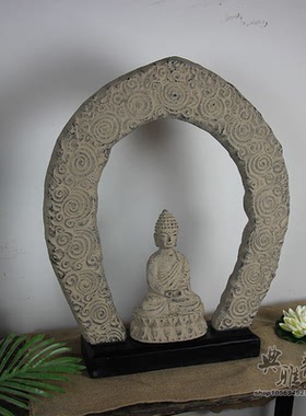 禅意风摆件文化商务礼品祠堂佛像