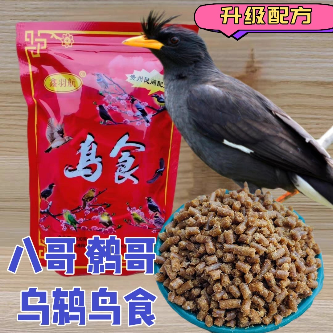 鑫羽航八哥鸟食鹩哥乌鸫鸟百舌鸟食鸟粮