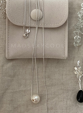 韩国S925纯银天然淡水珍珠项链