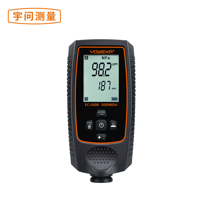 宇问EC500B高精度二手汽车涂层测厚仪器油漆膜厚度检测试铁铝镀锌