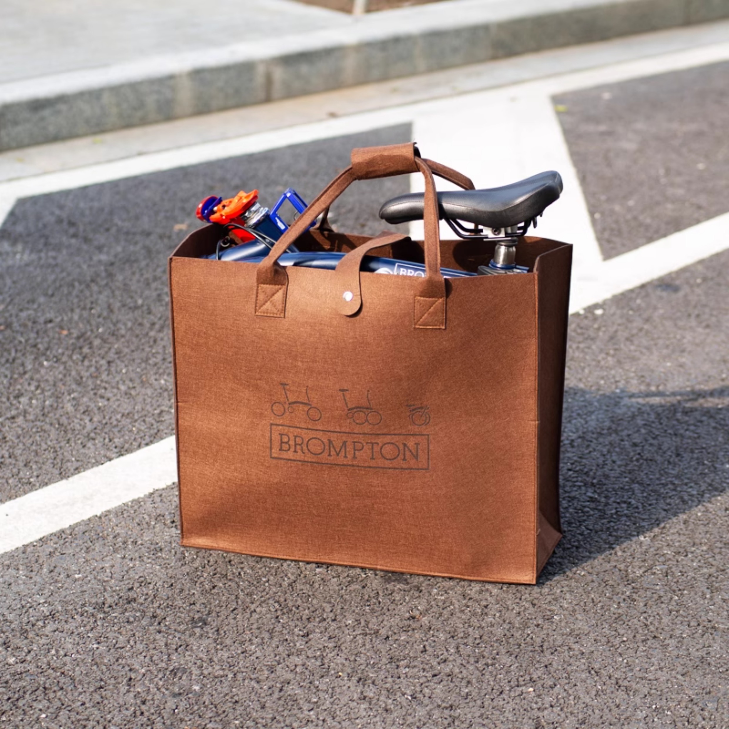 适用于brompton小布折叠自行车装车包 收纳袋 高铁安检包手提袋