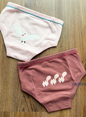 韩国原装进口Kokacharm儿童四季三角内裤 纯棉舒适透气居家短裤