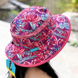 美国进口Sunday Afternoons男女童盆帽 防晒遮阳防紫外线帽渔夫帽