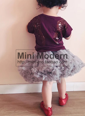 英国原装进口Angel's Face夏季女童舒适短袖T恤 可爱天使翅膀上衣