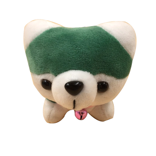 卡通毛绒玩偶哈士奇女士钥匙扣 小狗生肖狗钥匙圈毛球包包挂件扣