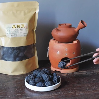 龙眼乌榄炭炭灰少果木碳