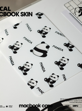 适用苹果笔记本MacBookproair13.3外壳保护膜萌11寸炫彩电脑贴纸