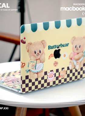 适用苹果笔记本外壳贴M1pro14/15Macbook12寸Proair13贴纸保护膜