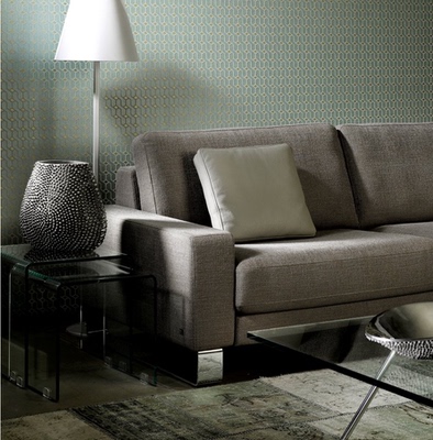 比利时进口几何风背景墙