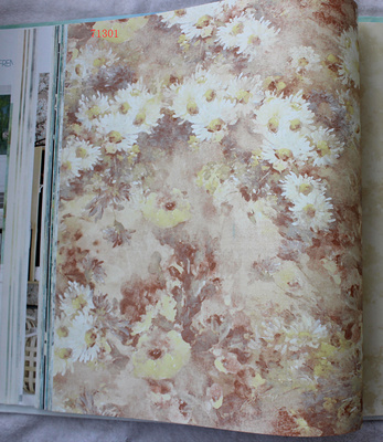 美国进口新古典雏菊图案墙纸FI71301 FI71304 71308 71318 71401