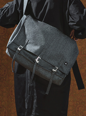 theMADHATcher「精织新物 」邮差包电脑出差大容量健身斜挎包