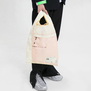 theMADHATcher「安全气囊」环保杂物袋大容量手提袋米白潮酷