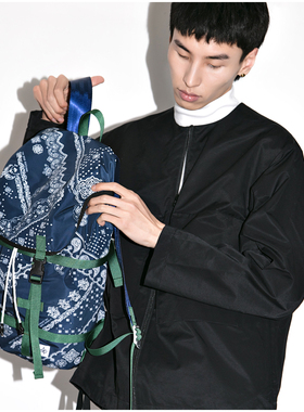 theMADHATcher 「腰果花」学生双肩包大容量旅行潮男女定制面料