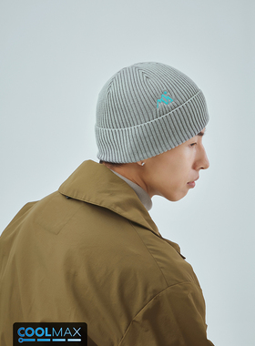theMADHATcher「山野之旅」 COOLMAX 针织帽保暖冬纯色刺绣运动帽