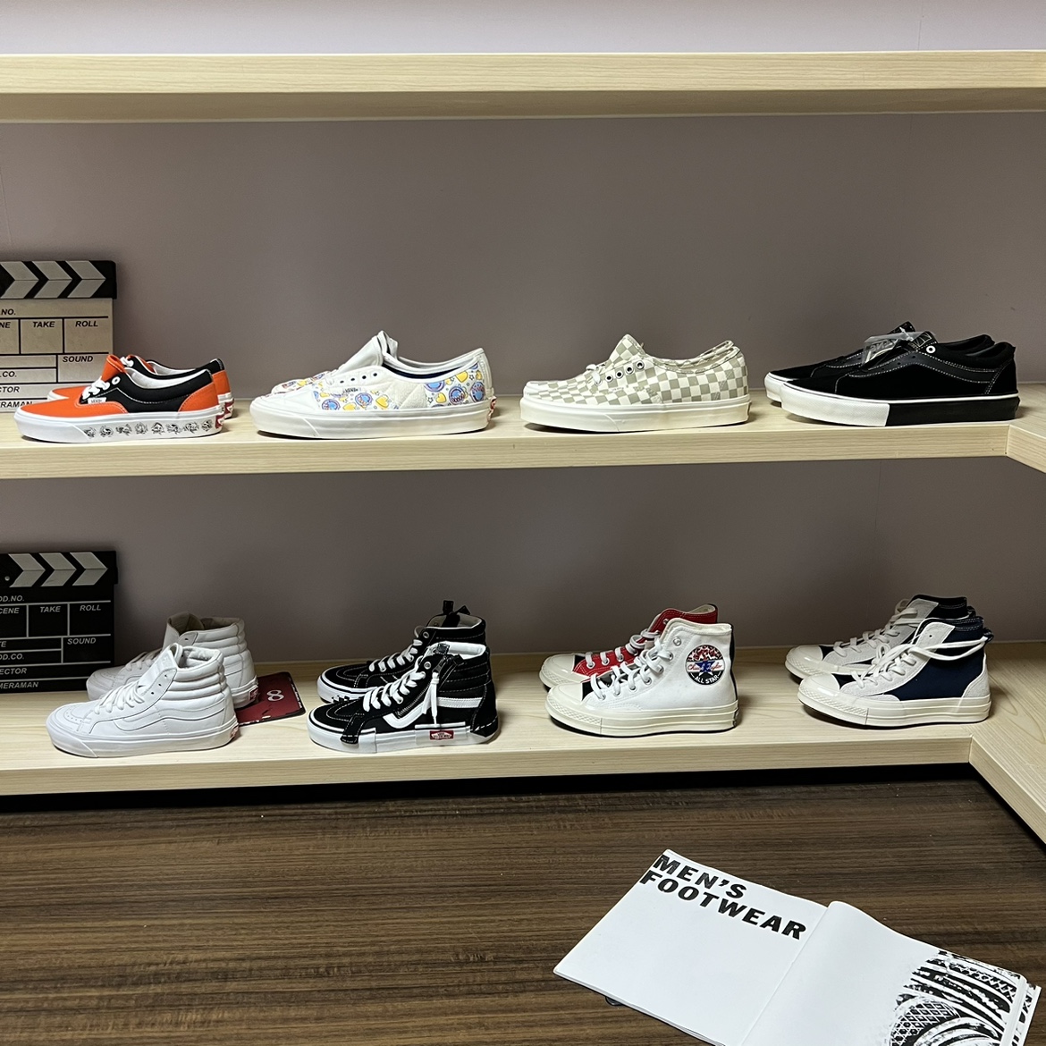 【清仓瑕疵3】VANS 匡威70S高帮帆布运动休闲板鞋VN0A3WM16BT