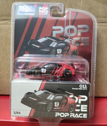 poprace仿真|NSX GT3 Evo22 ADVAN POPRACE 64本田合金车模型