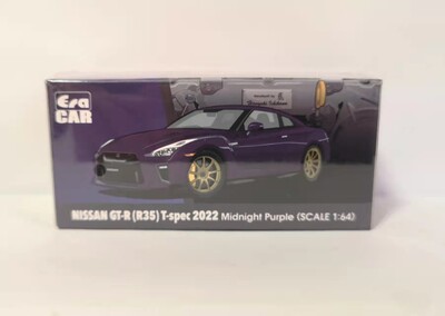 新品现货 1/64ERACAR仿真合金汽车模型静态玩具摆件 尼桑GTR35