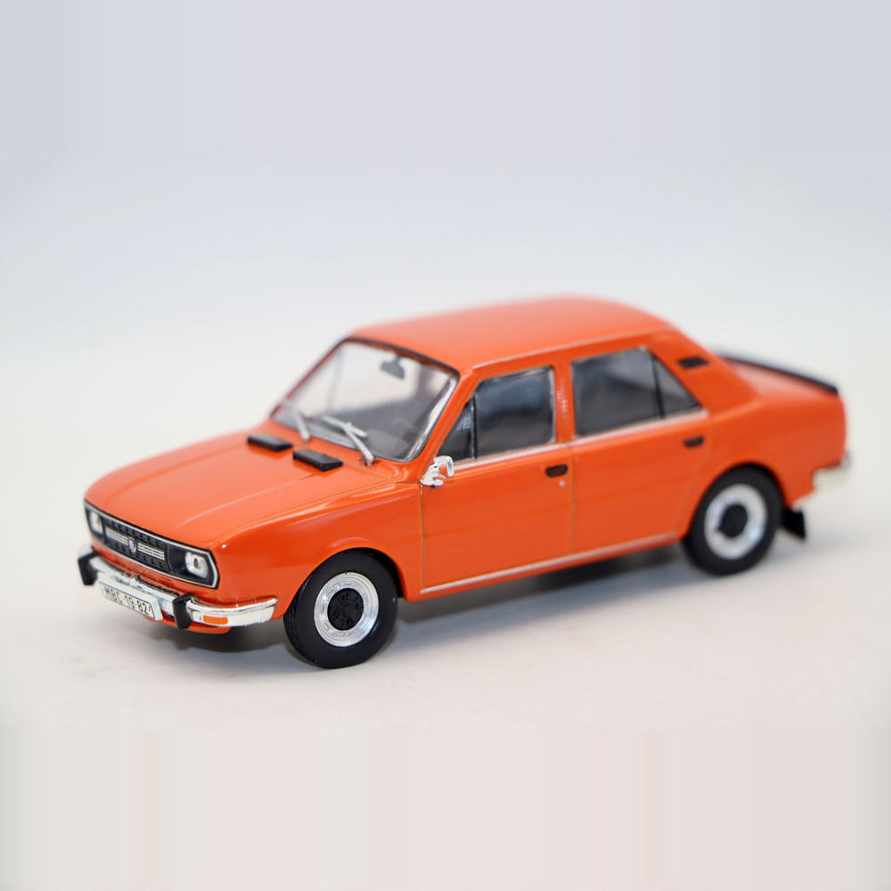 1/43合金车 SKODA斯柯达120L汽车模型 怀旧经典玩具摆件