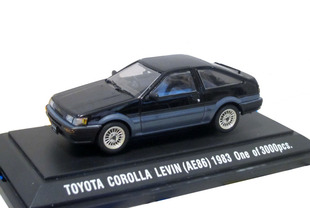 EBBRO 1/43 合金车模 AE86汽车模型经典情怀车怀旧玩具车摆件