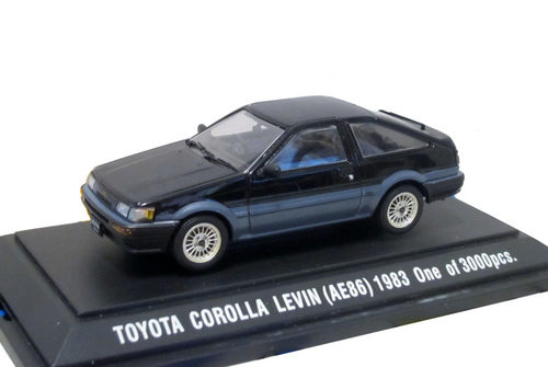 1/43合金AE86汽车模型玩具车摆件