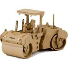 CAT工程车1 50 卡特CB-534D 沥青双钢轮压路机模型合金玩具 55255