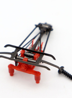 HO电力火车电弓牵引天线Single Arm antenna rack单臂受电弓配件