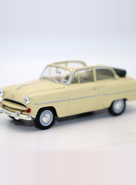 1/43合金车Opel OLYMPIA Rekord 1954欧宝老爷车敞篷汽车模型