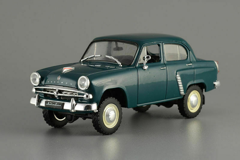 俄罗斯车模型1:43合金 moskvich 410莫斯科人汽车经典收藏摆件