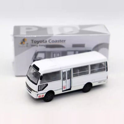 TINY微影合金丰田考斯特巴士模型