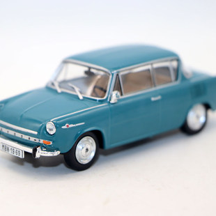 1/43合金车 SKODA斯柯达1100MBX汽车模型 怀旧经典玩具摆件