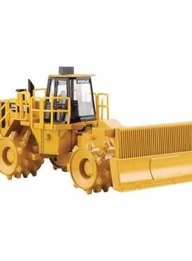 卡特1/50 CAT 836H Landfill Compactor 压实机模型合金摆件55205