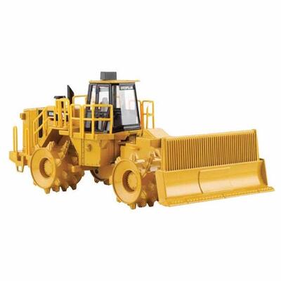 卡特1/50 CAT 836H Landfill Compactor 压实机模型合金摆件55205